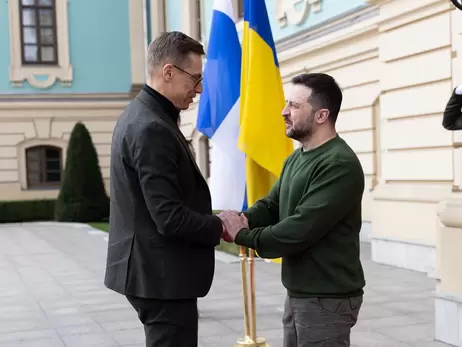 Новый президент Финляндии Стубб впервые прибыл в Украину и подписал соглашение о безопасности