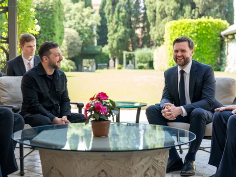 Венс прокоментував свою зустріч із Зеленським — першу після сварки у Білому домі
